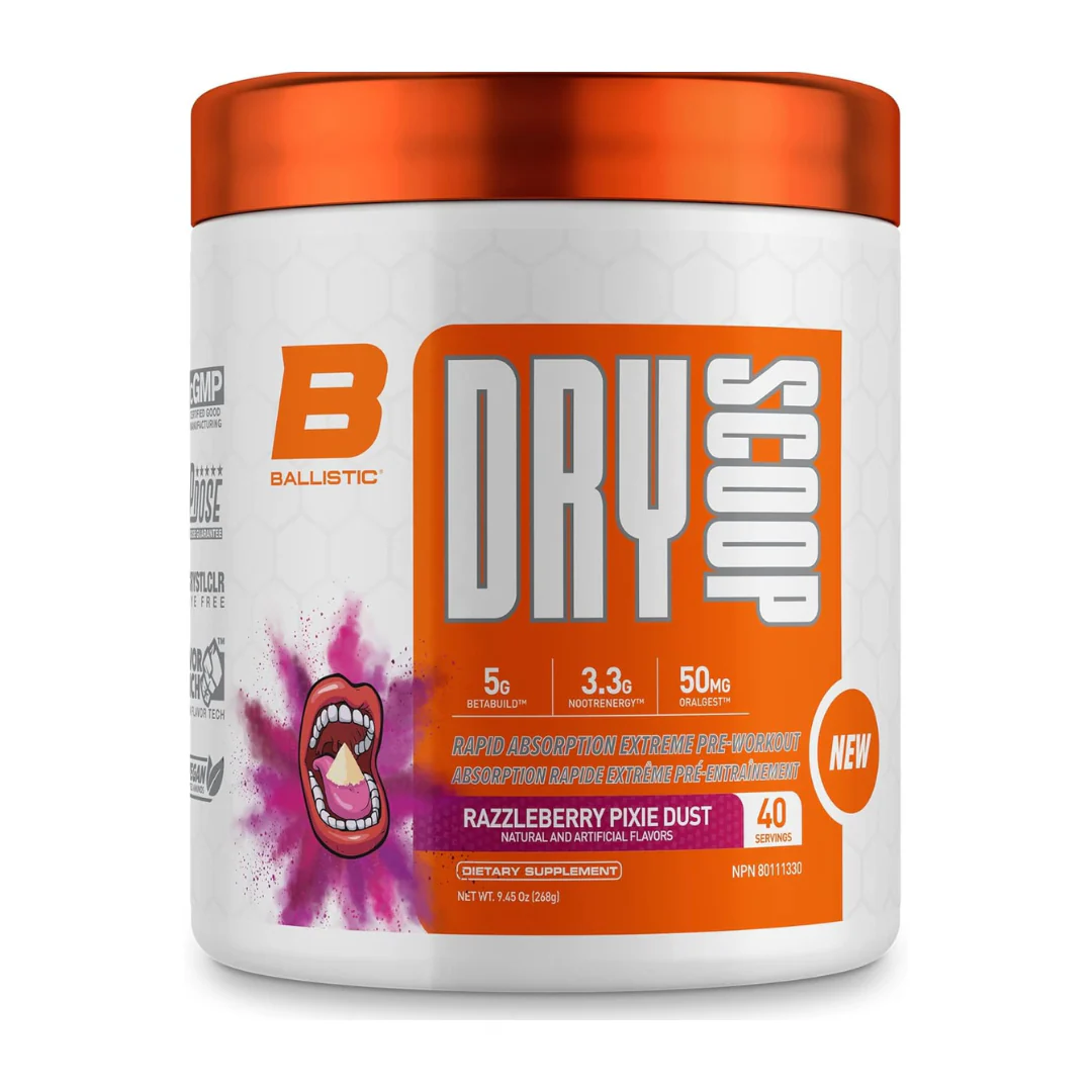 Ballistic Labs Dry Scoop Pre-Workout 40 Servings - Image 3