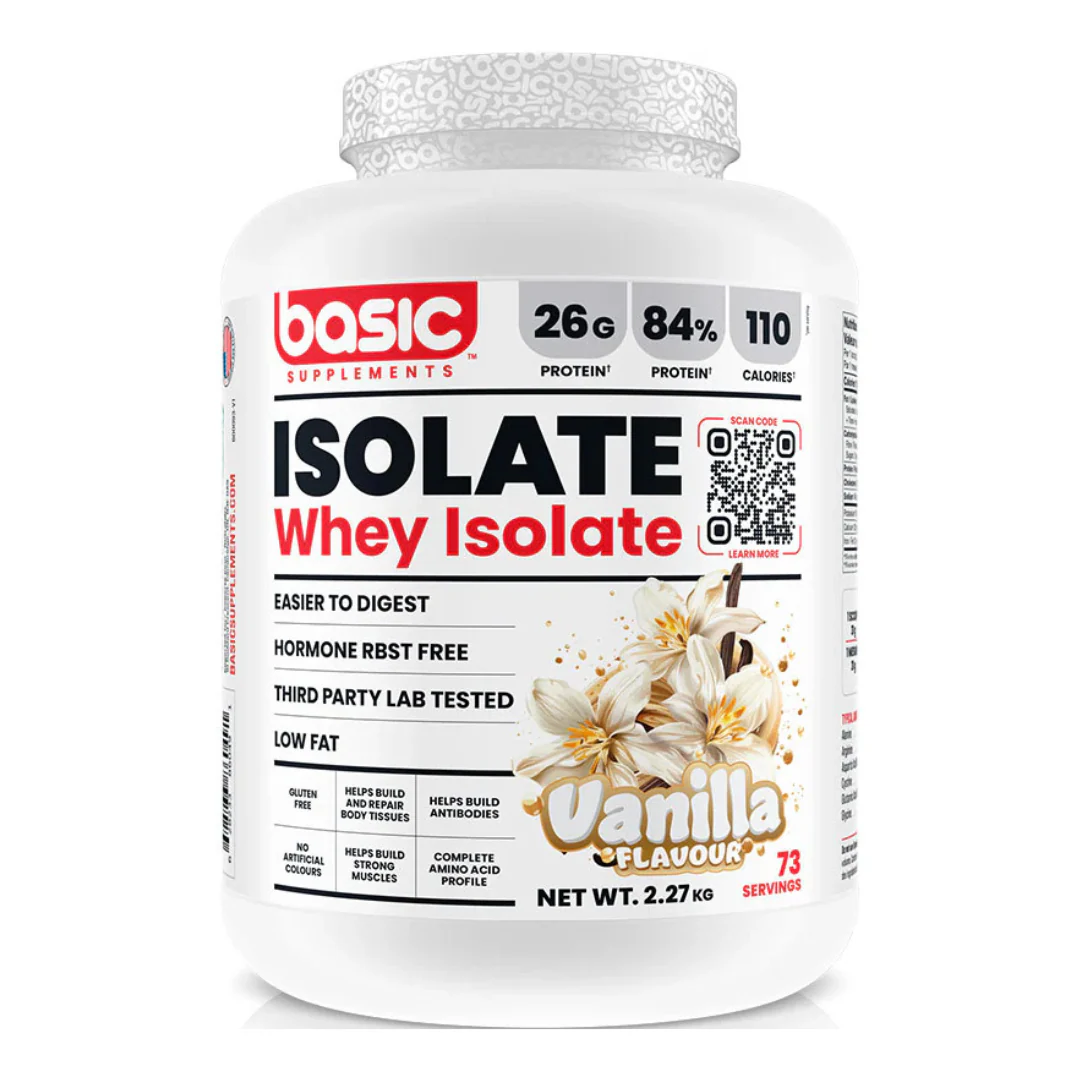 Basic Supplements Whey Isolate 5LB - Image 4