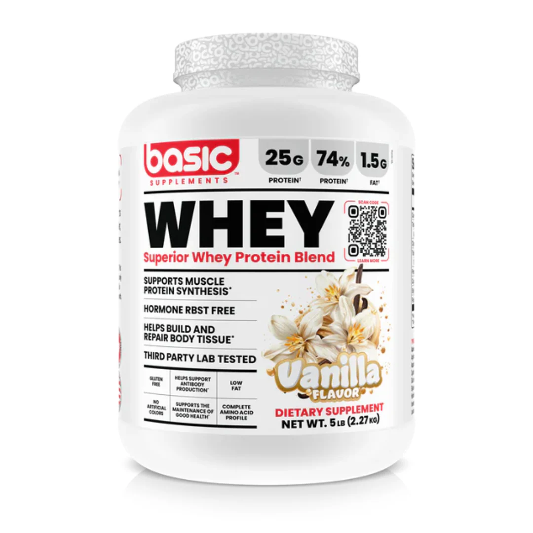 Basic Supplements Whey Protein Blend 5LB - Image 4