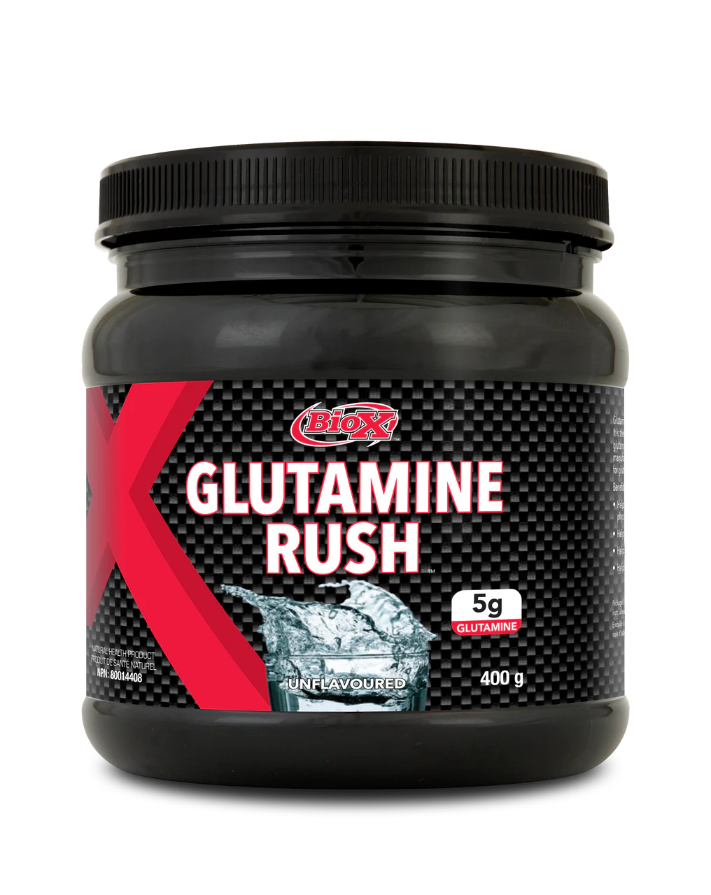 BioX Glutamine Rush Unflavoured Powder - Image 3