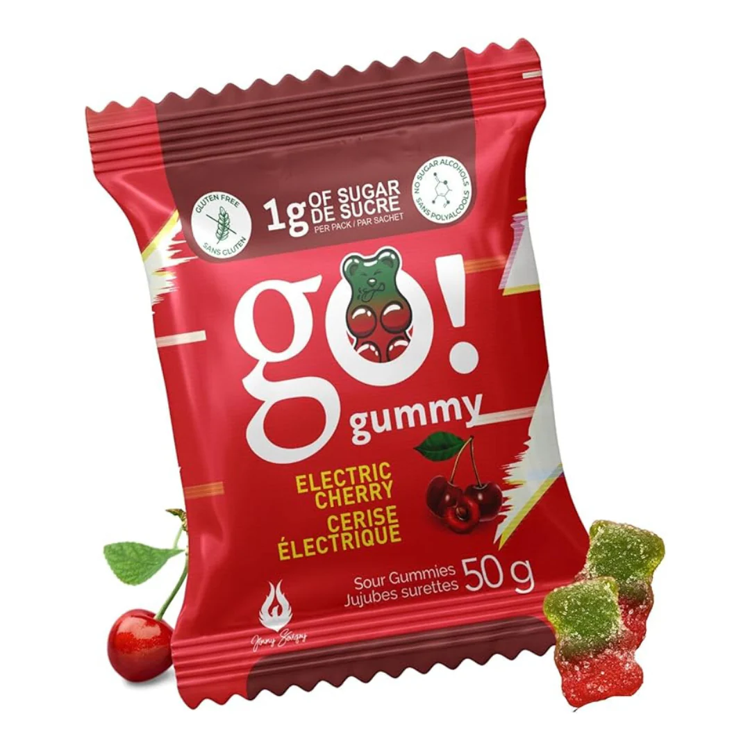 GoGummy Low Sugar Gummies 50g Pouch - Image 3