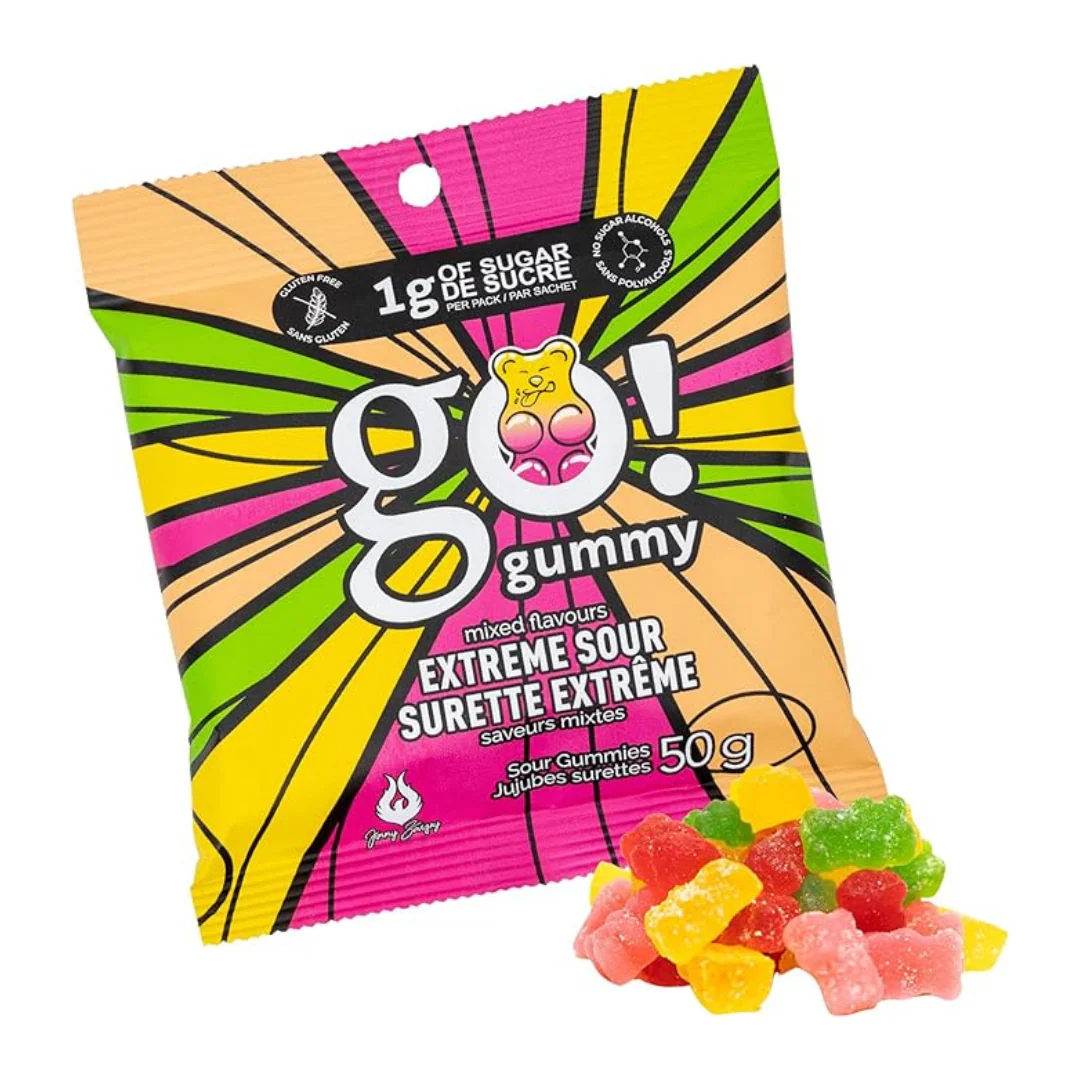 GoGummy Low Sugar Gummies 50g Pouch - Image 4