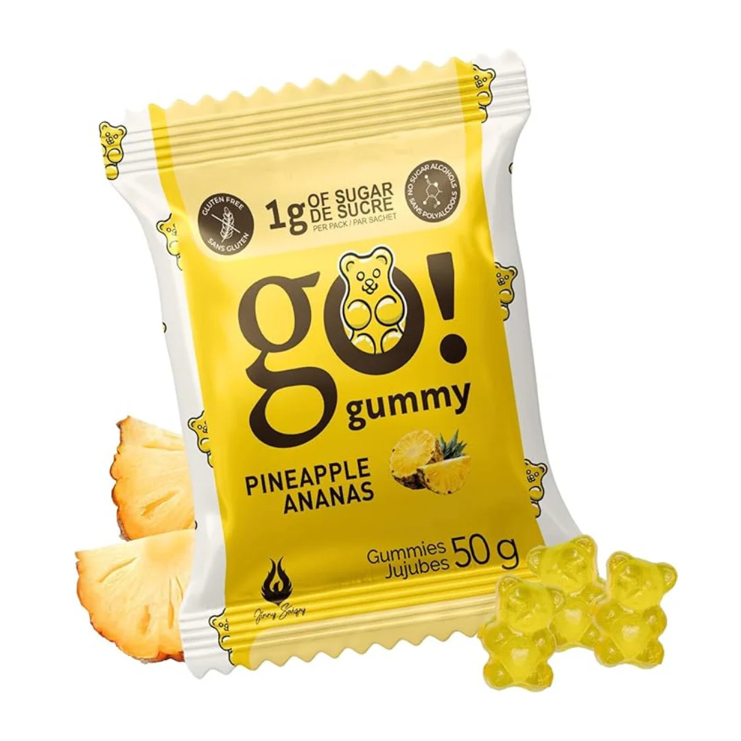 GoGummy Low Sugar Gummies 50g Pouch - Image 5