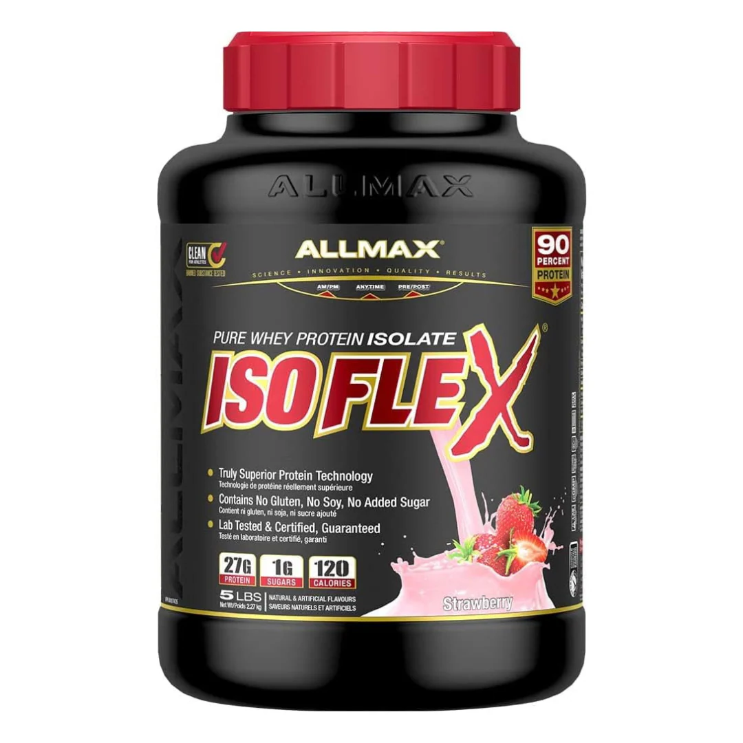 Allmax Isoflex 5lbs Whey Protein Isolate - Image 3