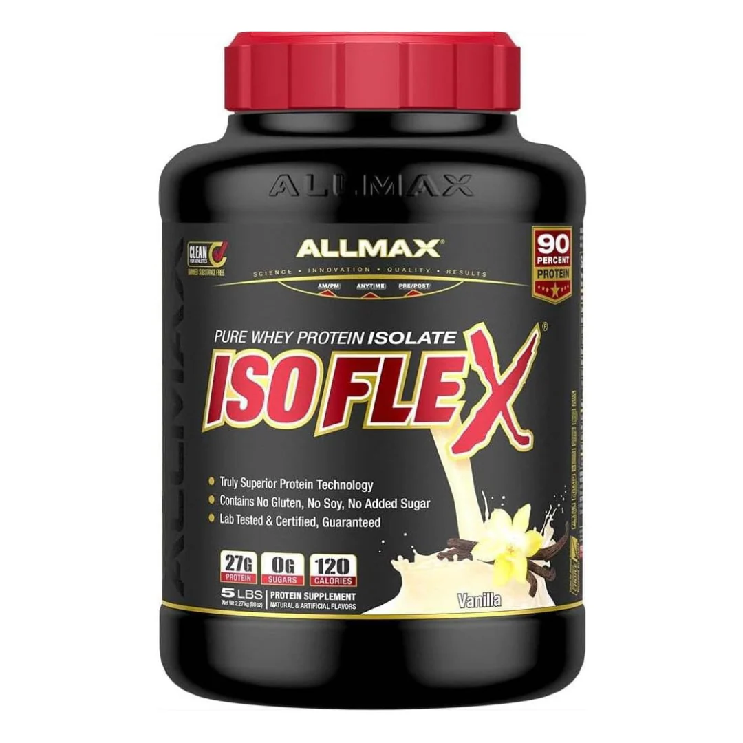 Allmax Isoflex 5lbs Whey Protein Isolate - Image 4