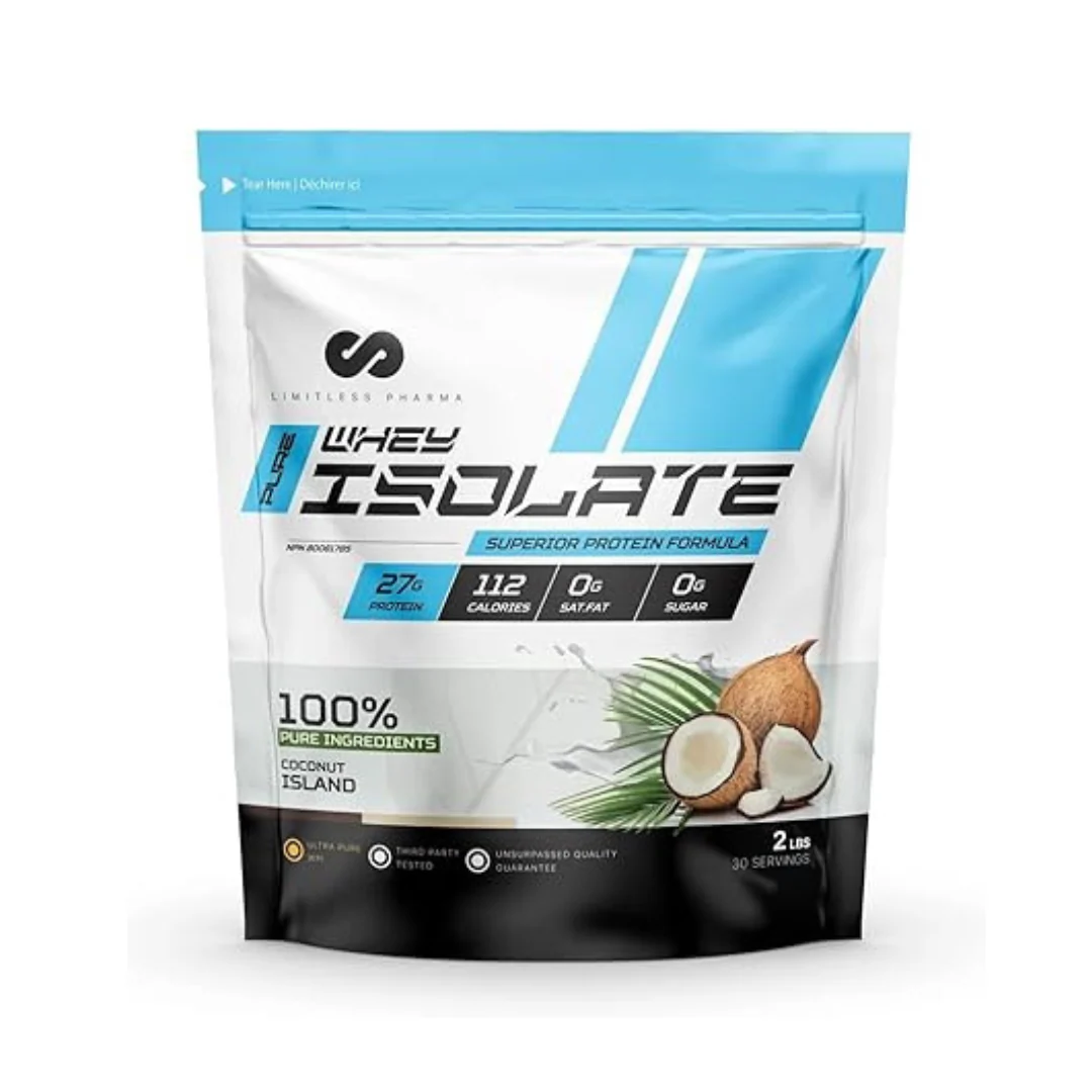 Limitless Pharma Whey Protein Isolate 2lbs - Image 3