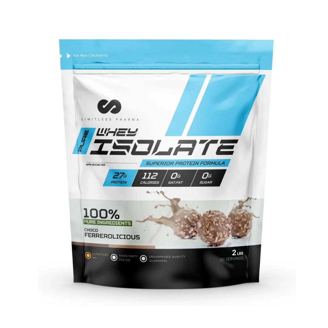 Limitless Pharma Whey Protein Isolate 2lbs - Image 7