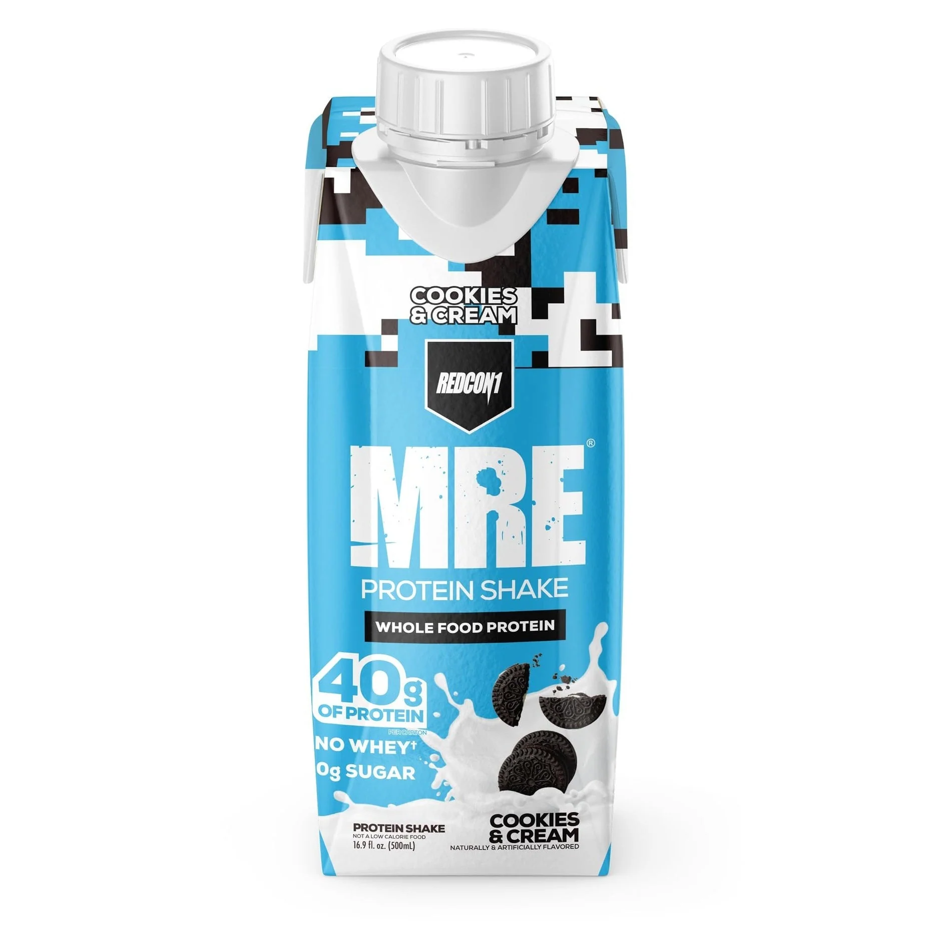 Redcon1 MRE RTD Real Whole Food 40g Protein Shake 500ml - Image 6