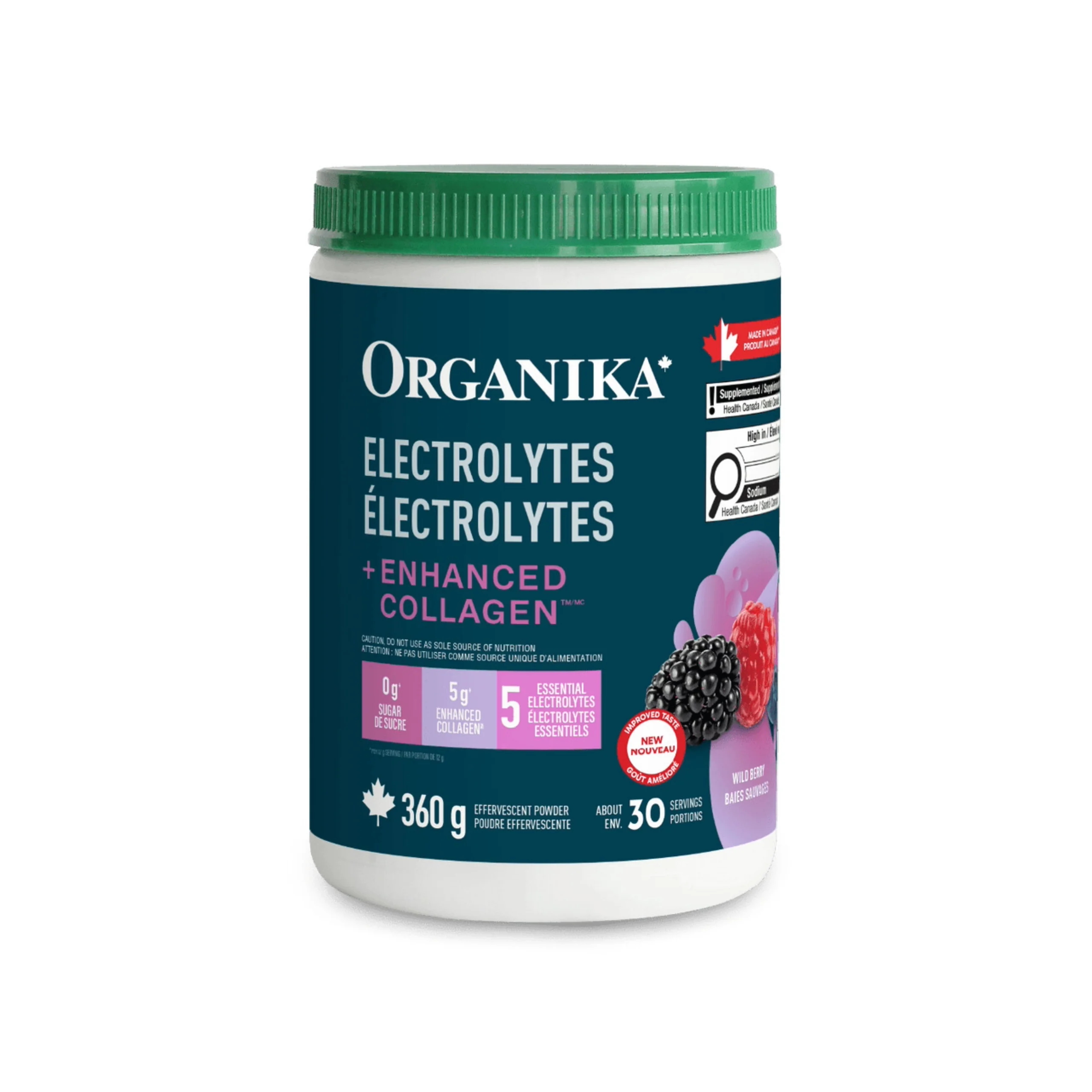 Organika Electrolytes + Enhanced Collagen 360g - Image 3