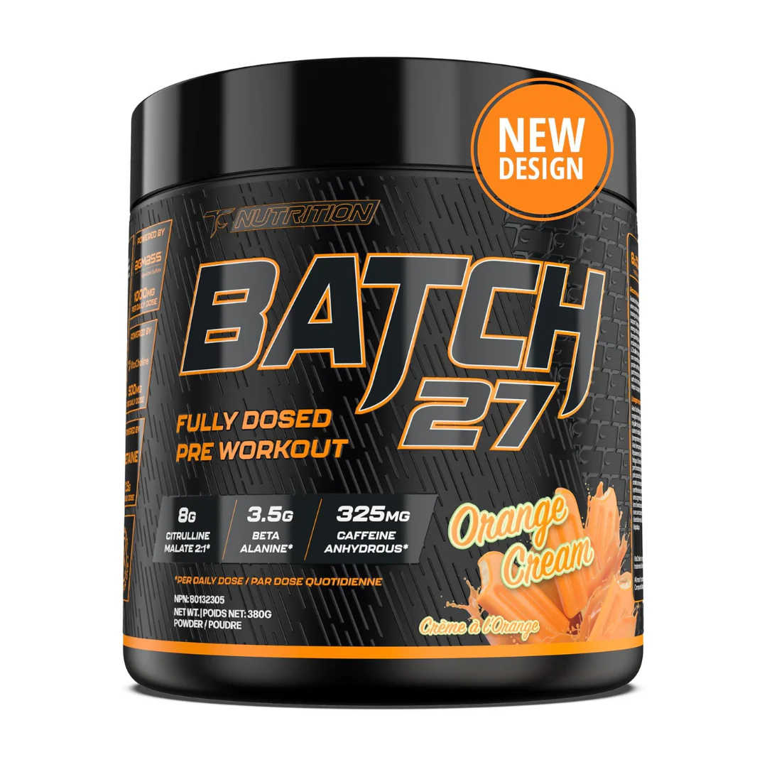 TC Nutrition Batch 27 Pre-Workout Formula 40 Servings - Image 4