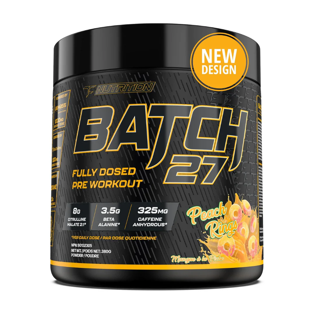 TC Nutrition Batch 27 Pre-Workout Formula 40 Servings - Image 5