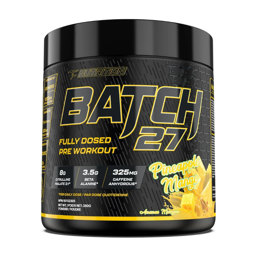 TC Nutrition Batch 27 Pre-Workout Formula 40 Servings - Image 6